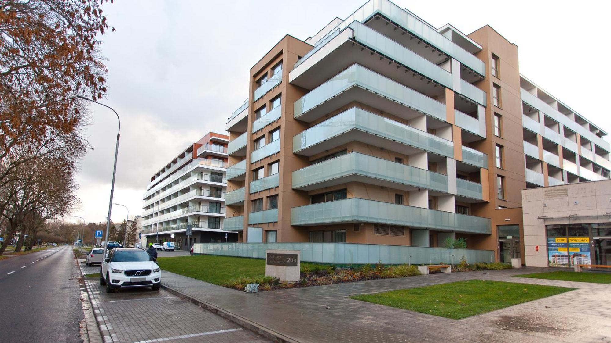Apartament Kasprowicza 20 A Z Garazen Kołobrzeg Exterior foto